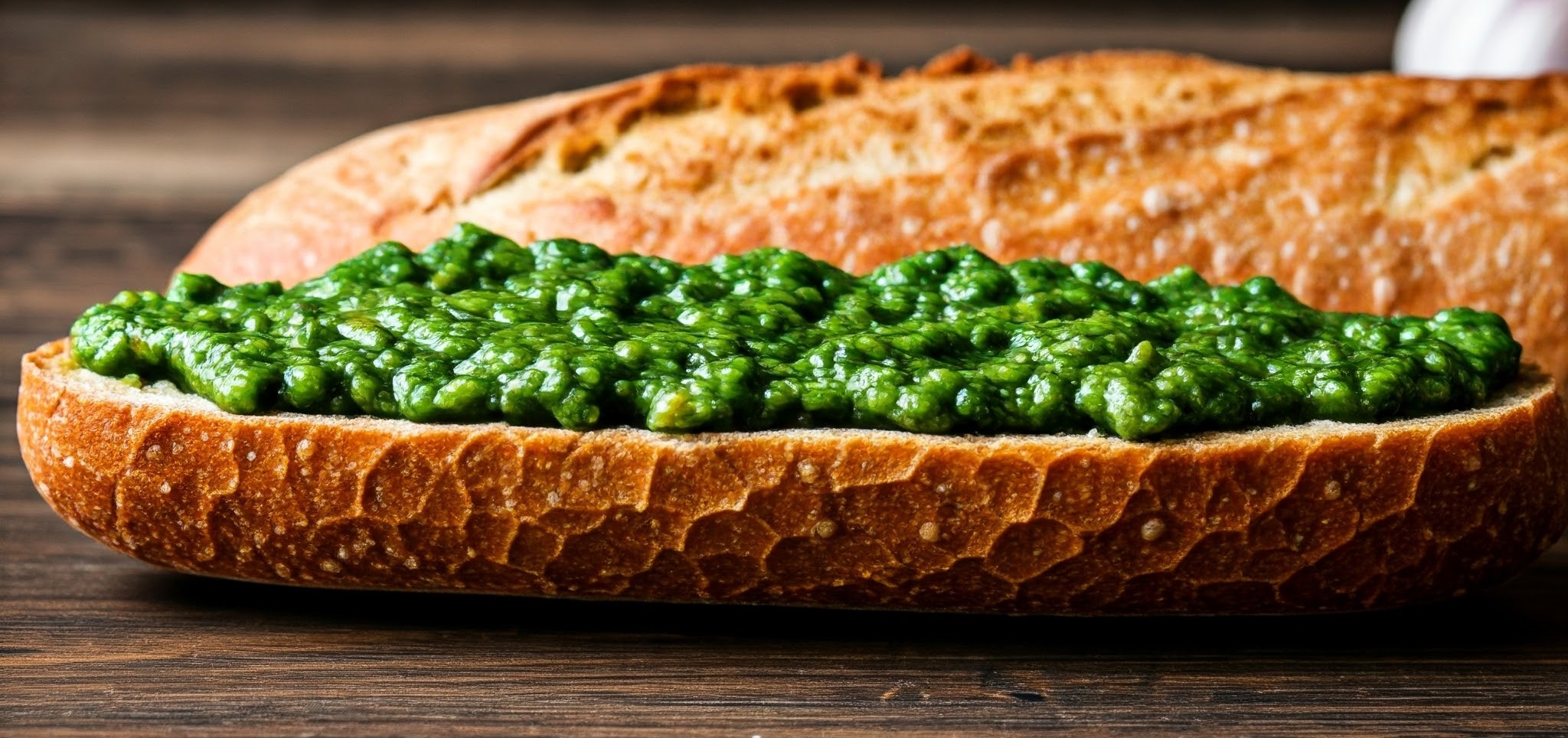 medvědí česnek pesto
